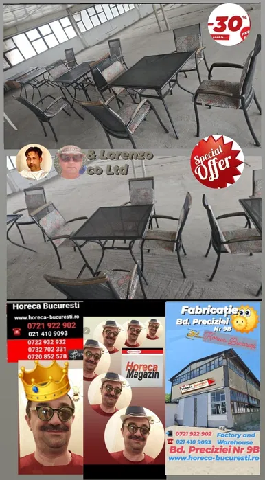 MESE HORECA / SCAUNE HORECA / CANAPELE / MOBILIER HORECA – LICHIDARE STOC - Imagine 2