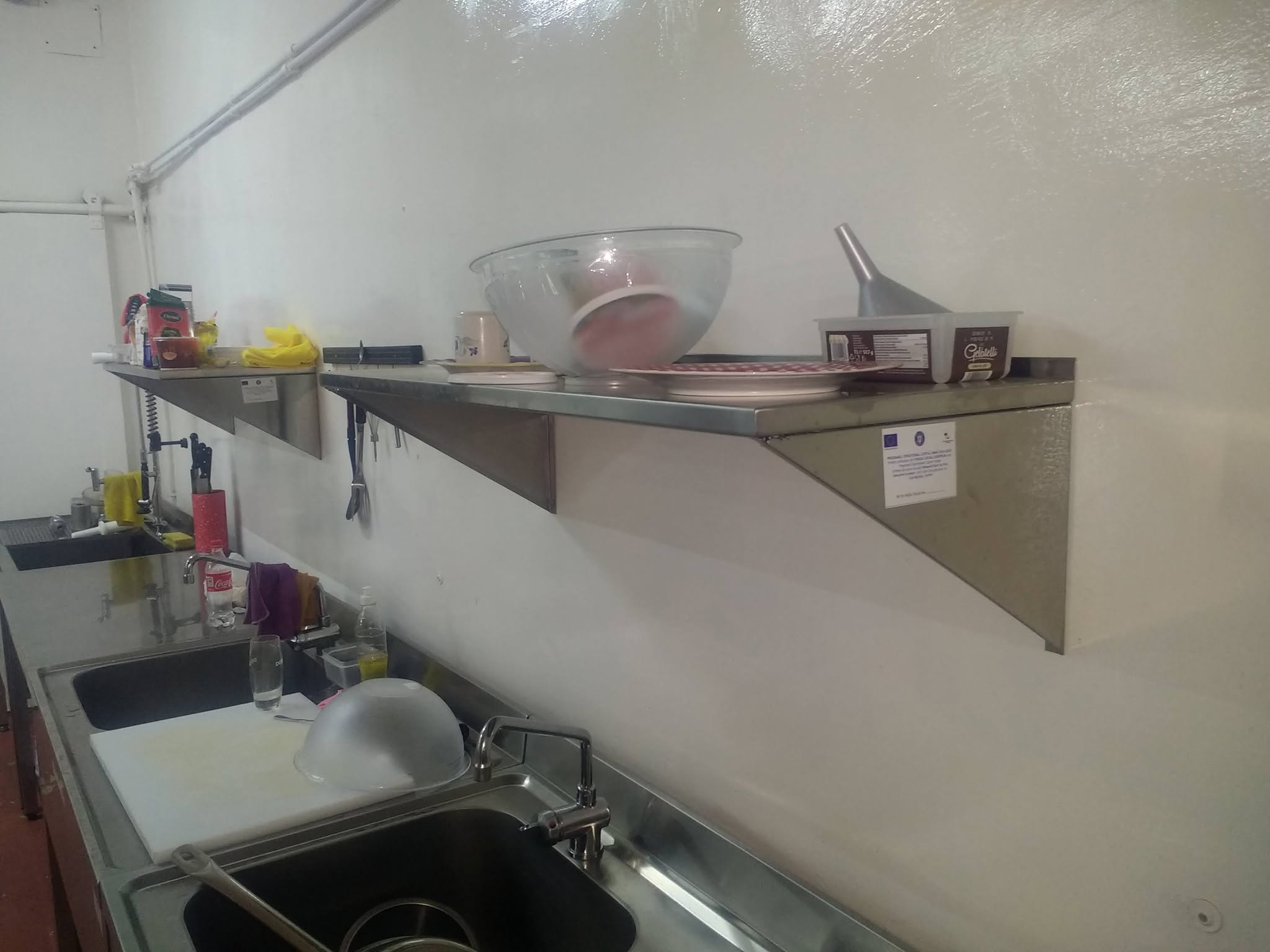 Raft Suspendat Inox Profesional pentru Restaurant si Bucatarie HoReCa