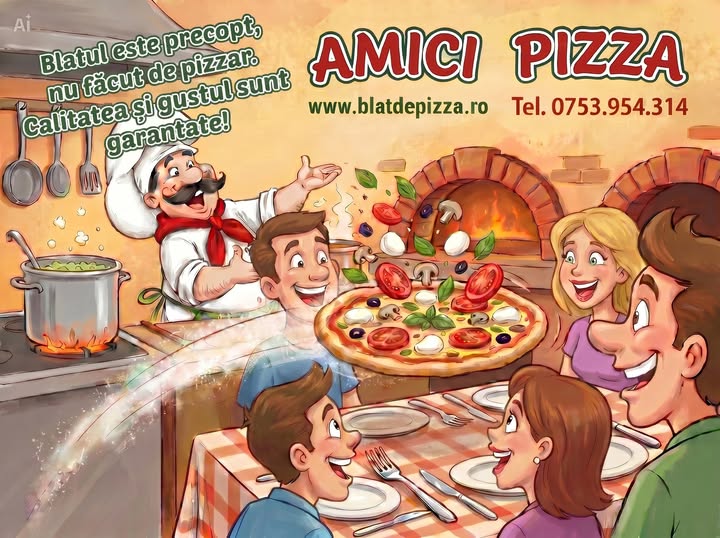Introdu Pizza in Meniu Fara Investitii Mari – Blaturi Pizza Precoapte AMICI