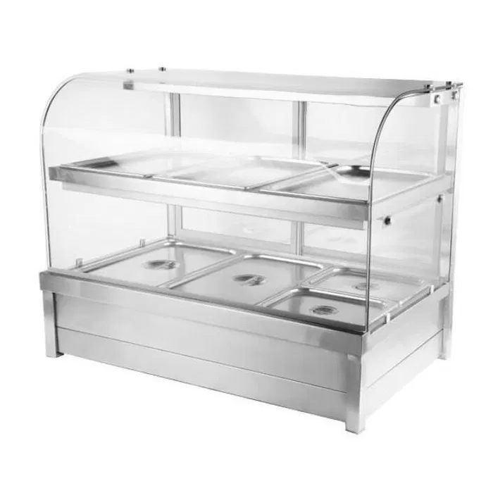Vitrina Calda Profesionala KFC – Capacitate 8 GN 1/1 | Stare Excelenta - Imagine 3