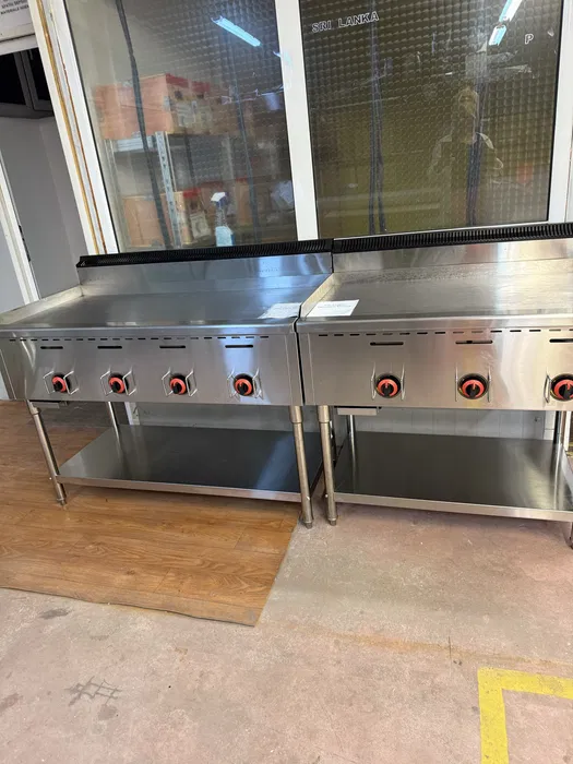 Gratar Profesional pe Gaz cu Placa Neteda Inox – 1200x600x800 mm | Nou, cu Garantie - Imagine 2