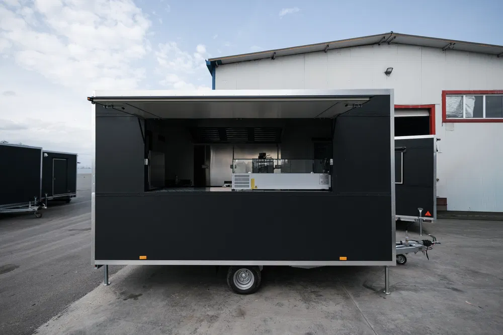 Rulota Fast Food Profesionala Complet Echipata pentru Shaorma, Kebab, Burger si Street Food - Imagine 5