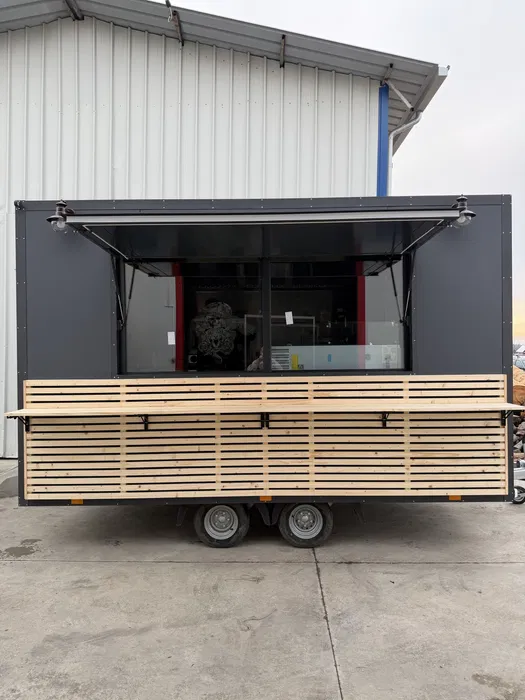 Rulota Shaorma si Kebab Profesionala food truck  Complet Echipata pentru Fast Food si Street Food - Imagine 5