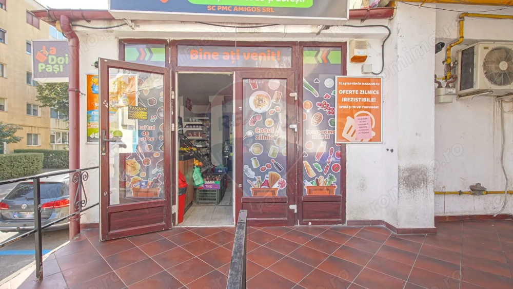 Spatiu comercial de vanzare 98 mp – ideal pentru magazin alimentar, cafenea sau afacere HoReCa