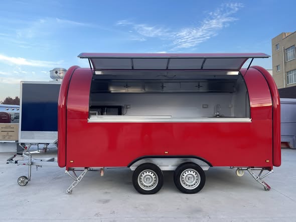 Rulota comerciala food truck personalizabila, complet echipata, omologare europeana - Imagine 5
