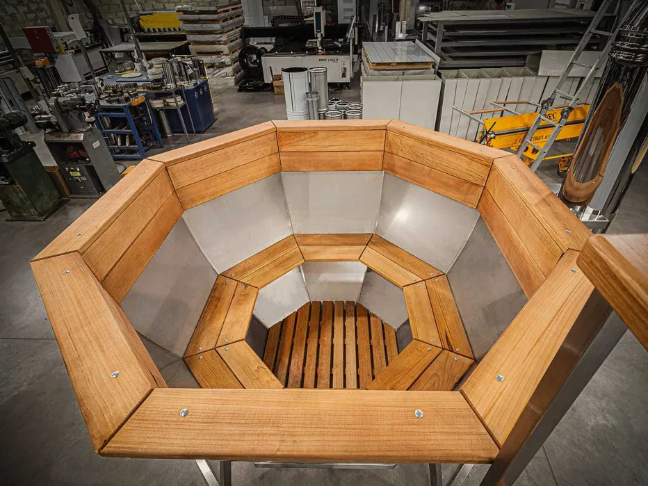 Ciubar din lemn cu inox la pret avantajos | Direct de la producator - Imagine 3