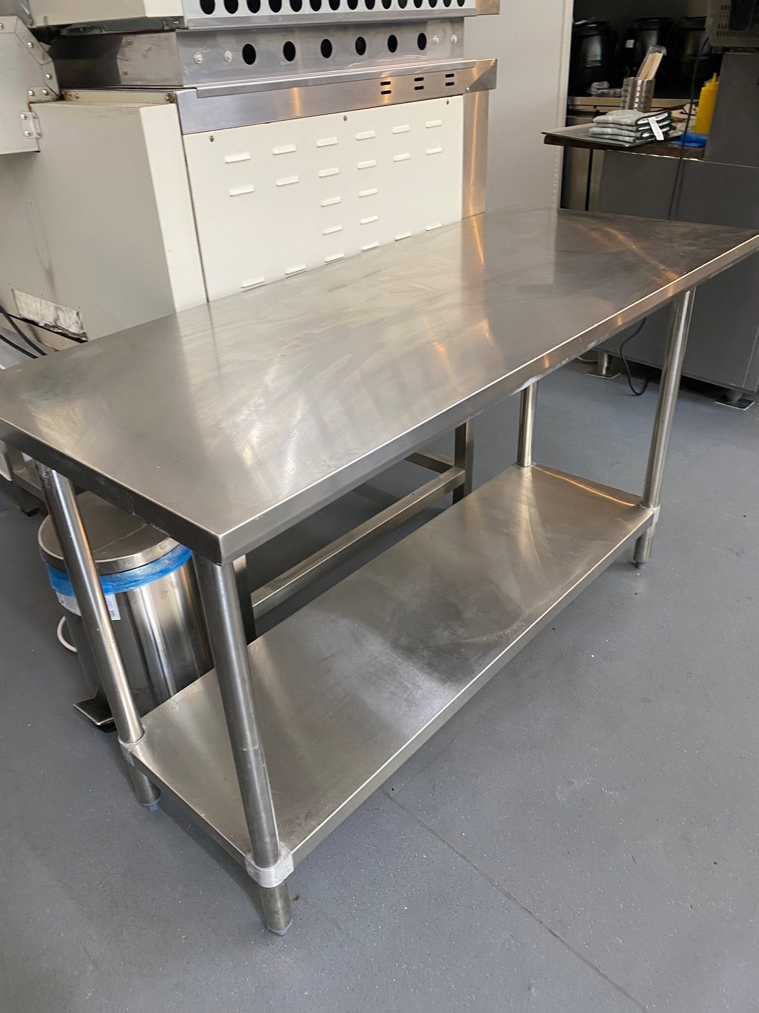 Masa Profesionala din Inox cu Polita Inferioara – Masa de Lucru HoReCa pentru Restaurante, Fast Food si Pizzerii - Imagine 2