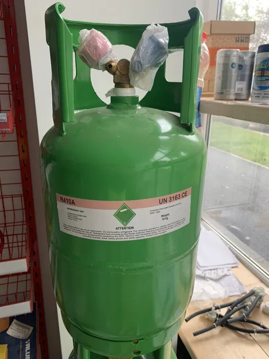 Butelie otel pentru recuperare freon cu 2 robineti - valabilitate 2028 - Imagine 2