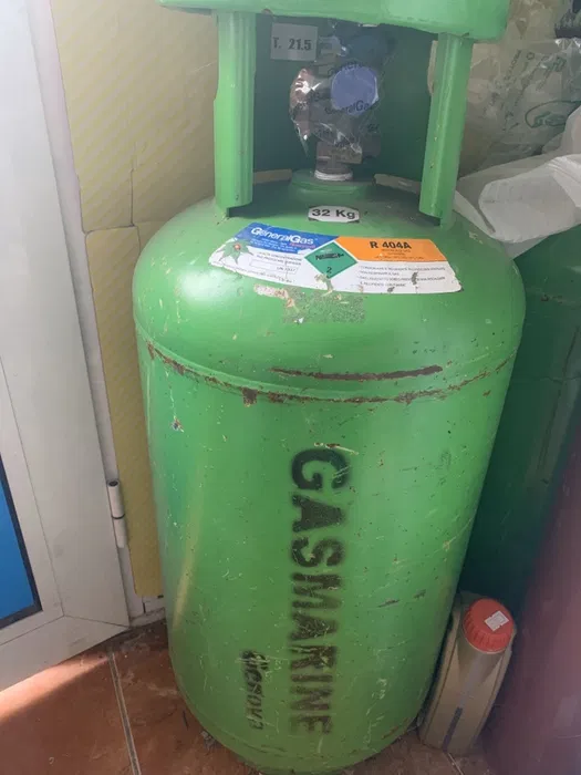 Butelie recuperat freon 40 kg cu 2 robineti - butelie agent frigorific pentru frigotehnie si climatizare