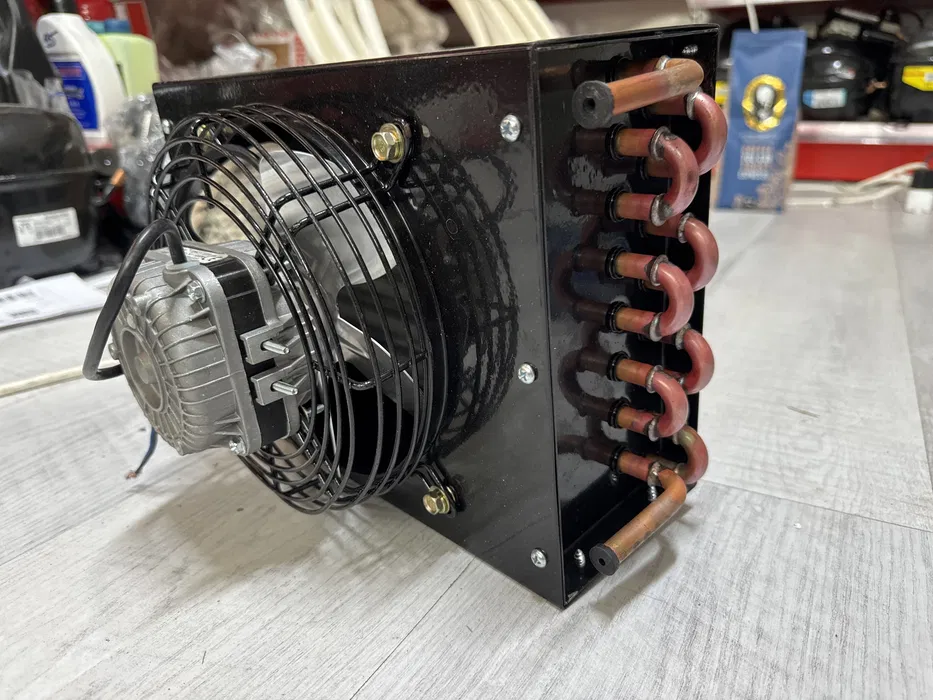 Radiator condensator cu ventilator 29 x 22 x 11 cm pentru vitrine si mese frigorifice - Produs Nou - Imagine 5