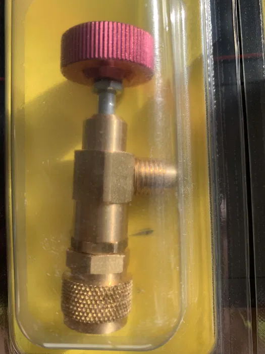 Robinet de service pentru freon 1/4" - 1/4" si 1/4" - 5/16" pentru R32 si R410A