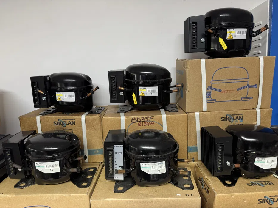 Motor compresor frigider 12V / 24V pentru frigider auto, camion, TIR si rulota - Imagine 3