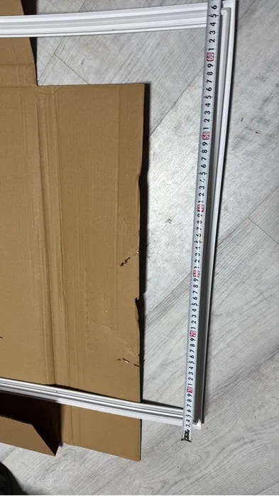 Garnitura pentru vitrina frigorifica 154 x 57 cm - Burduf usa frigider bauturi - Imagine 3