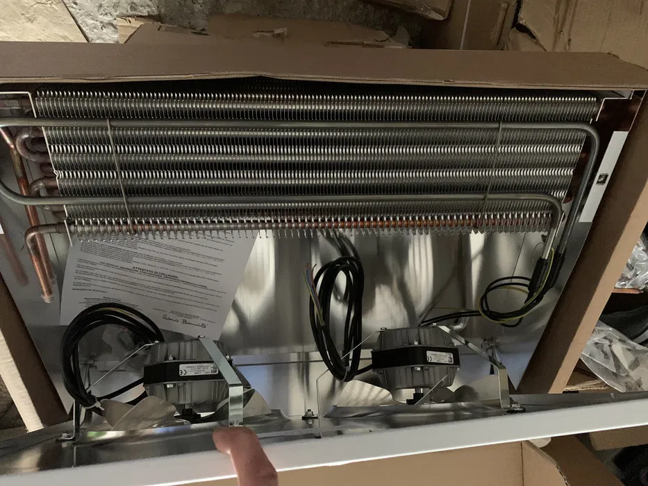Vaporizator frigorific EVS131 cu 2 ventilatoare - Suflanta pentru vitrine si camere frigorifice - Imagine 2