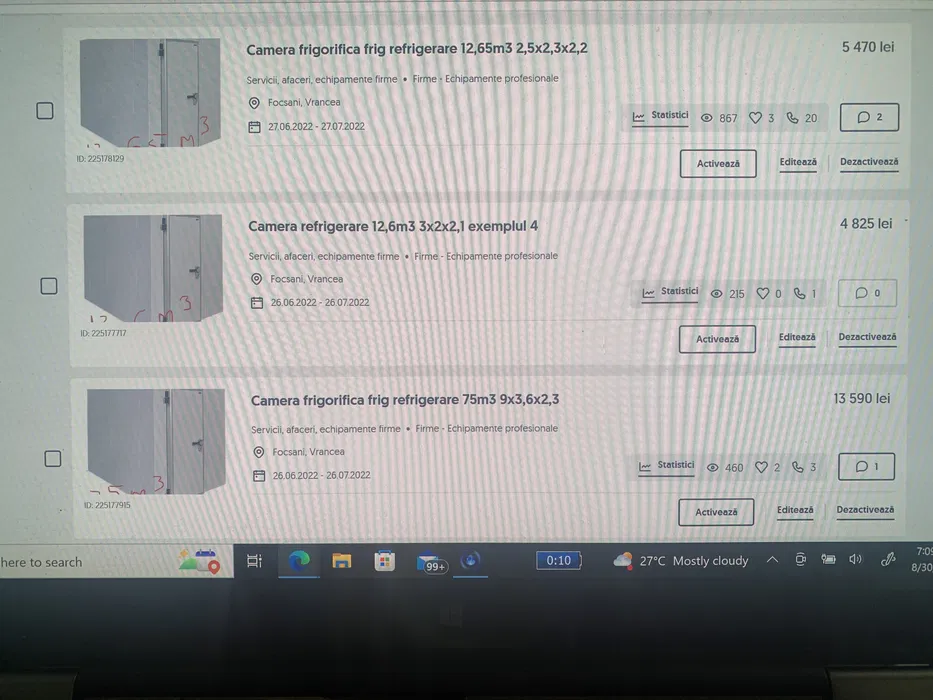 Agregat frigorific carcasat silentios pentru vitrina frigorifica si camera frigorifica - Imagine 2
