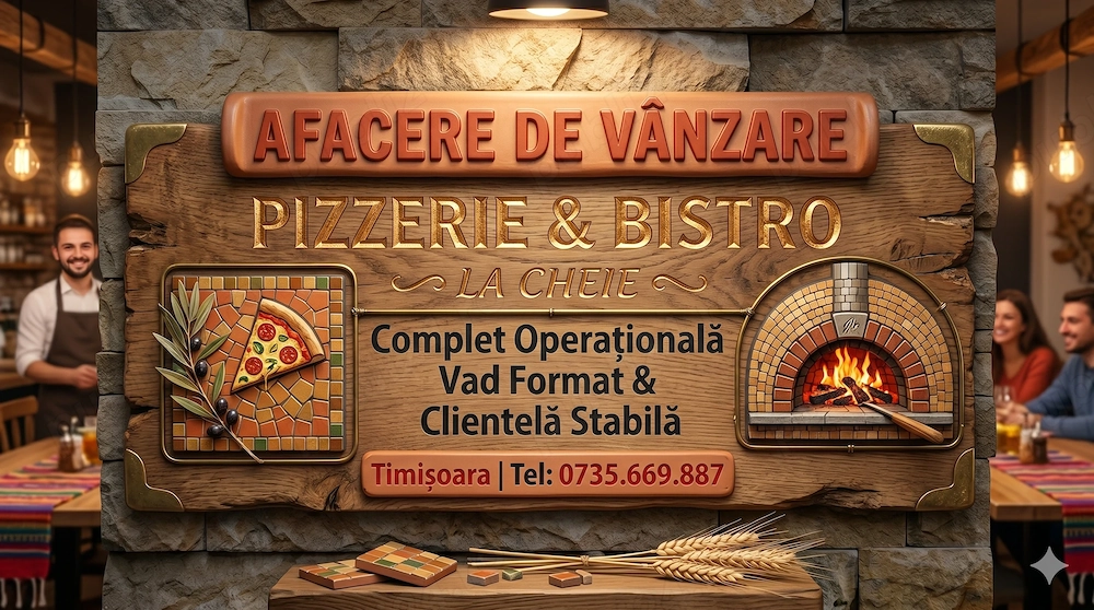Afacere la cheie - Pizzerie si Bistro complet utilate, cu hotel partener, delivery si catering - Imagine 2