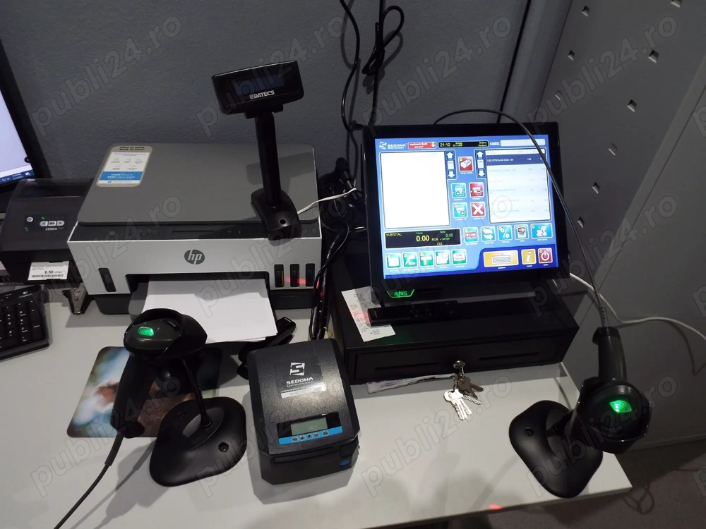Sistem POS complet pentru magazin, supermarket, minimarket sau market – echipamente profesionale - Imagine 2