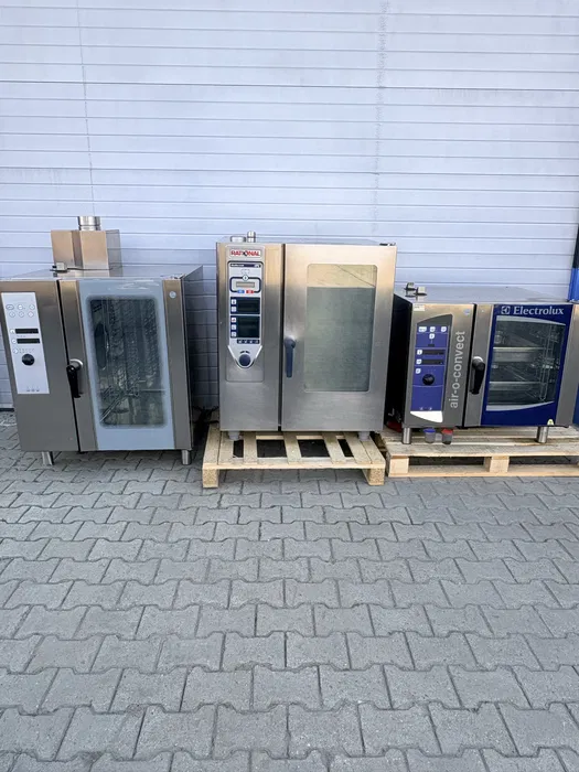 Convectomat profesional 6 si 10 tavi pe gaz sau curent trifazic pentru restaurant, hotel si HoReCa