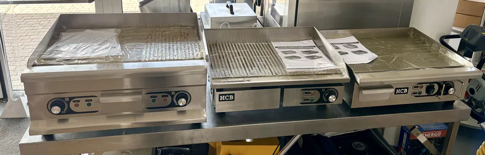 Plita electrica profesionala inox monofazica si trifazica pentru restaurant, fast-food si HoReCa - Imagine 2