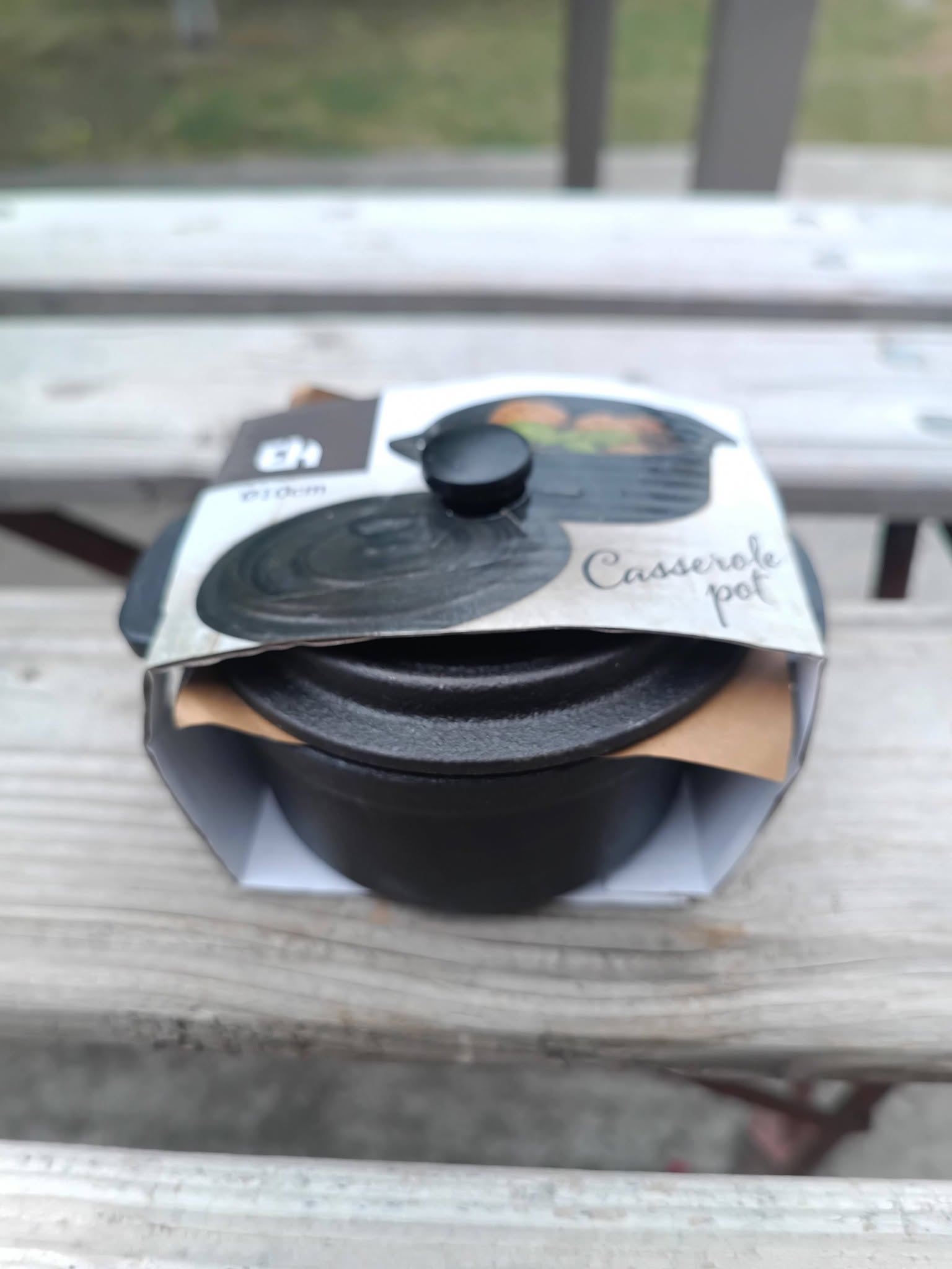 Mini Caserola din Fonta cu Capac | Cocotte pentru Servire si Gatit HoReCa