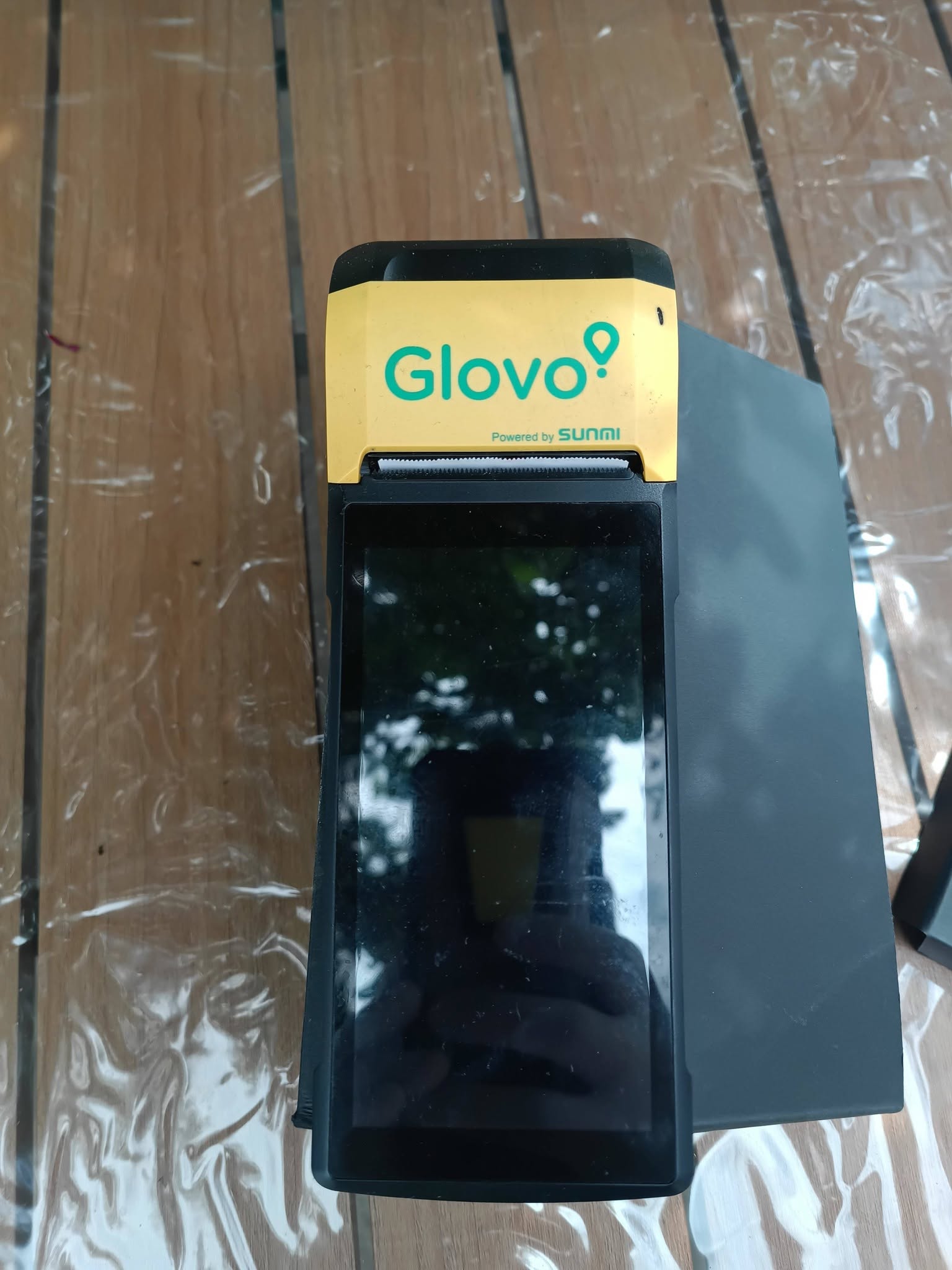 Terminal POS Mobil Sunmi V2 Glovo cu Imprimanta Termica | Echipament HoReCa