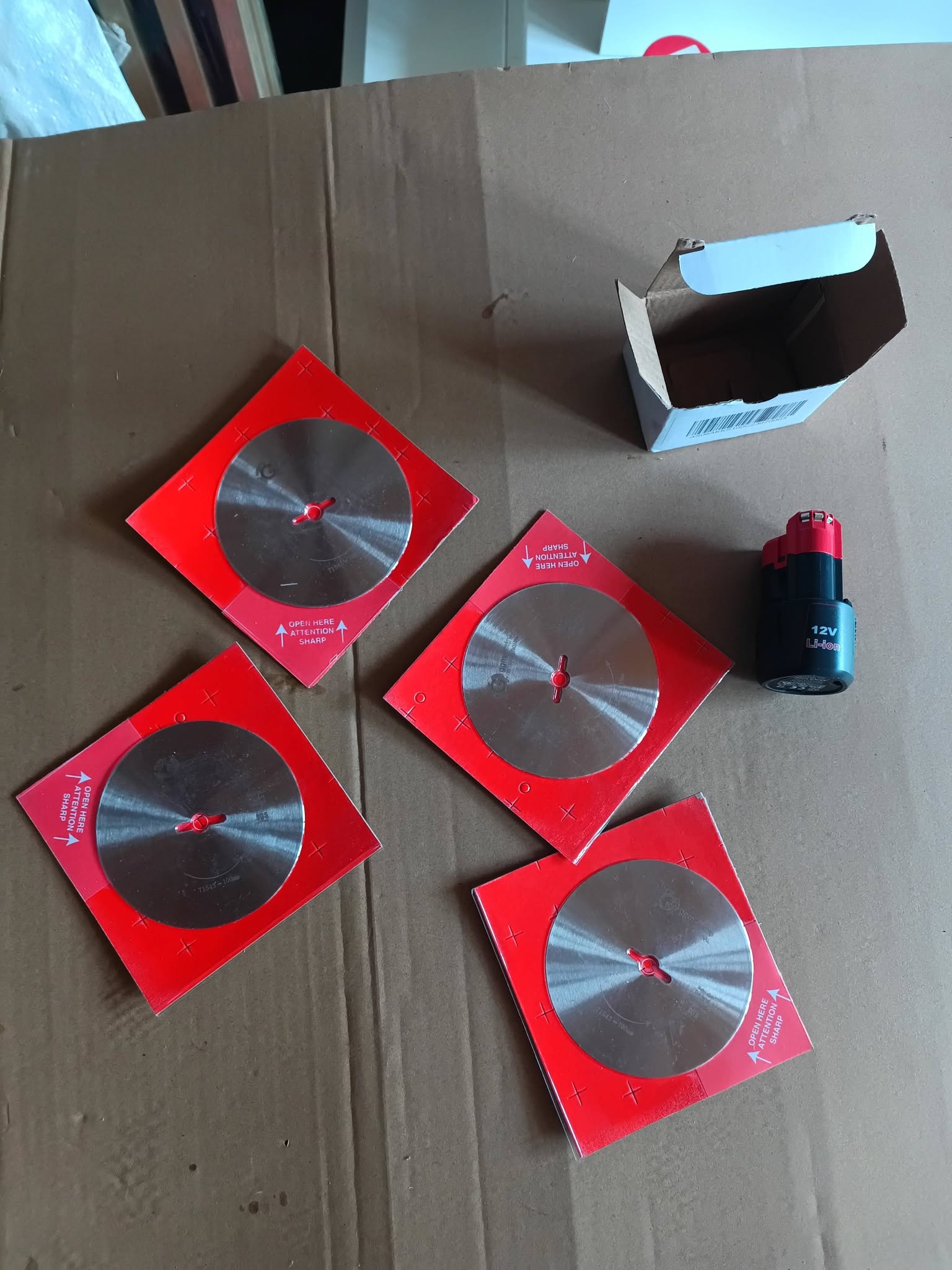 set de lame circulare de rezerva pentru feliator