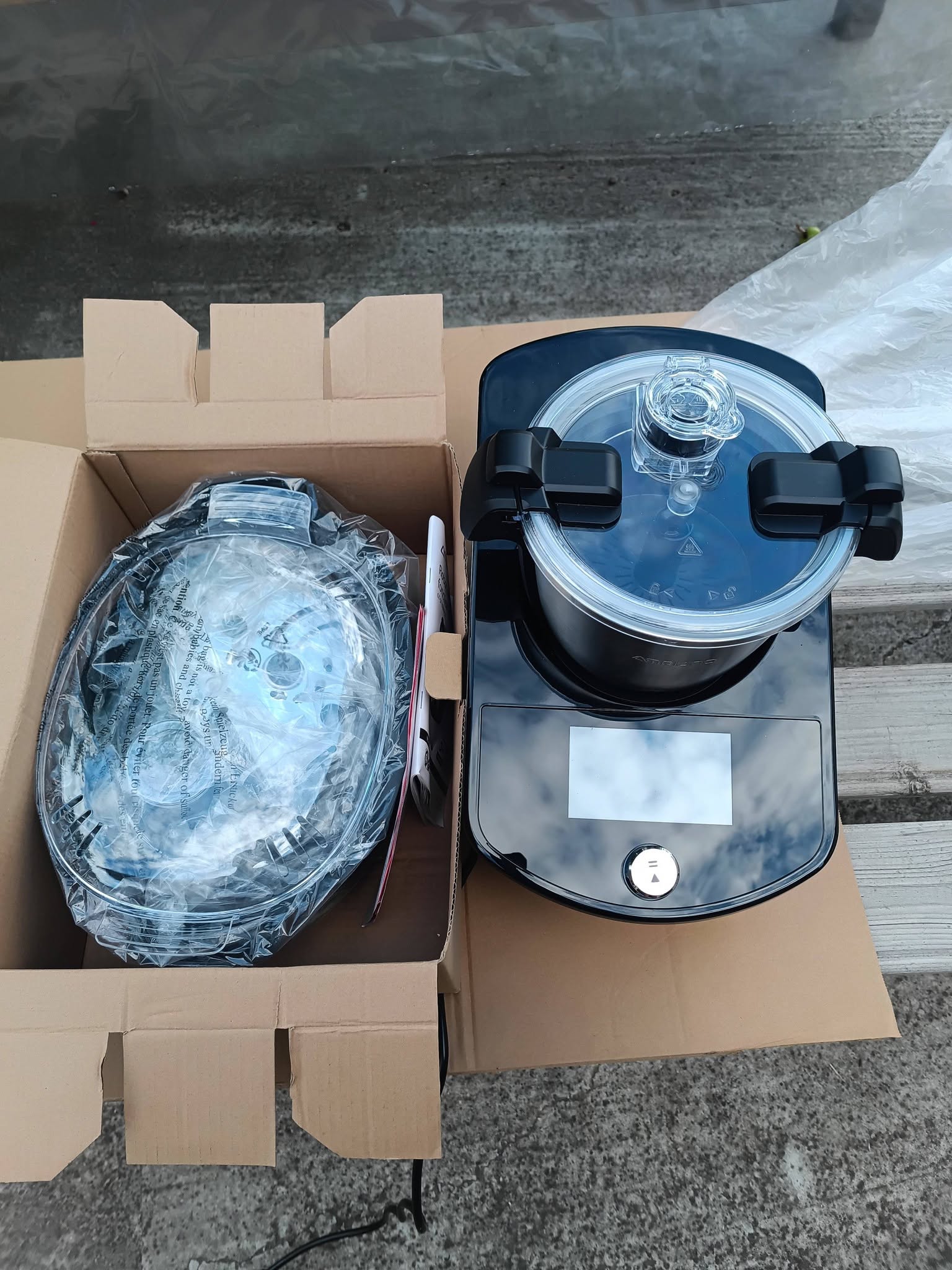 Robot de Gatit Multifunctional Profesional | Mixare, Tocare, Fierbere, Abur si Gatire Automata