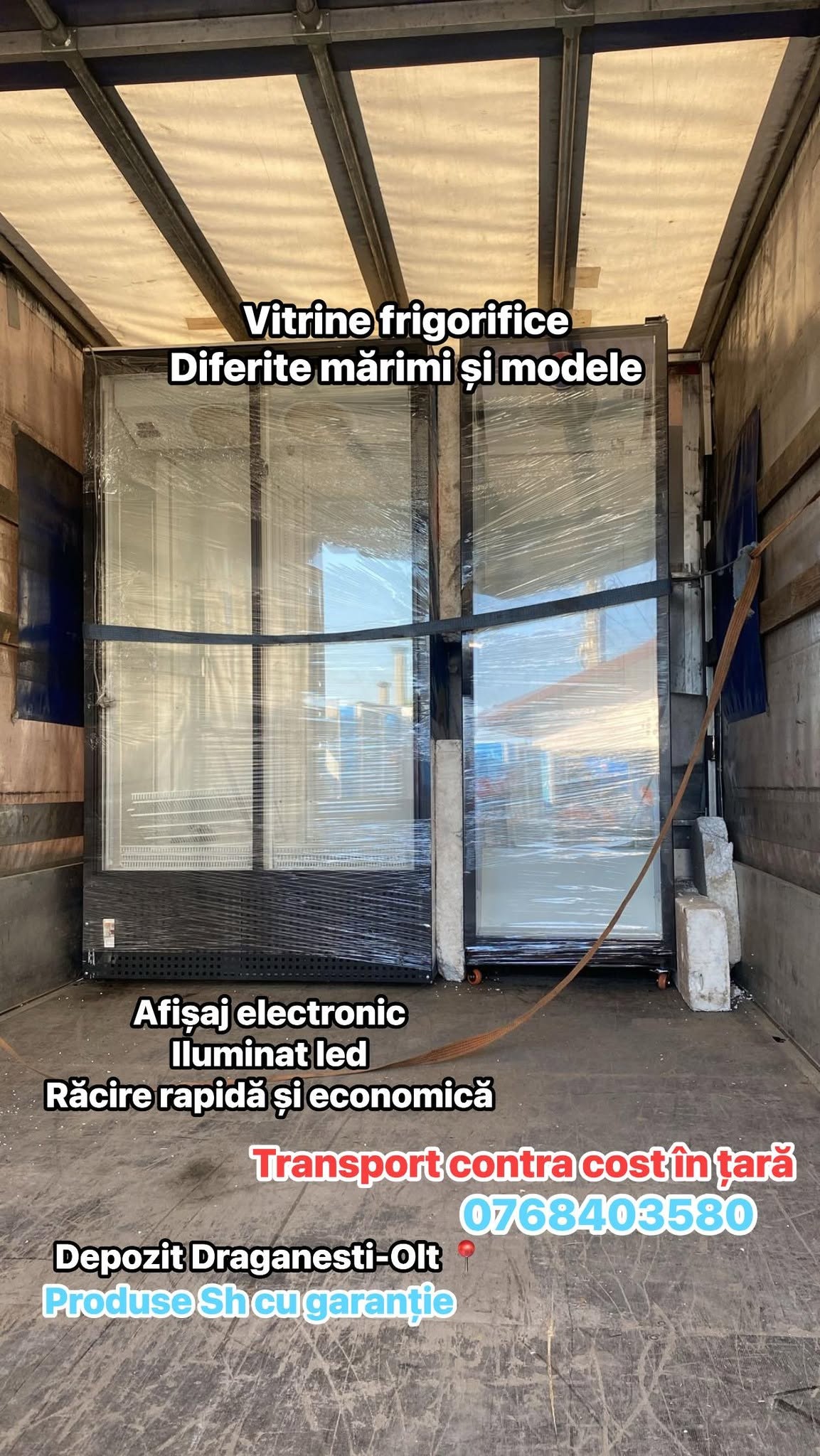 Vitrina Frigorifica Profesionala 210x67x60 cm SH | Afisaj Electronic | LED | R290 | Frigider Comercial | Garantie