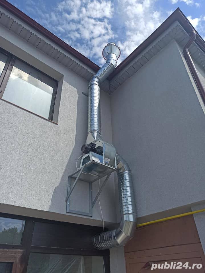 Montaj profesional hote inox si sisteme de ventilatie pentru bucatarii HoReCa - Imagine 2