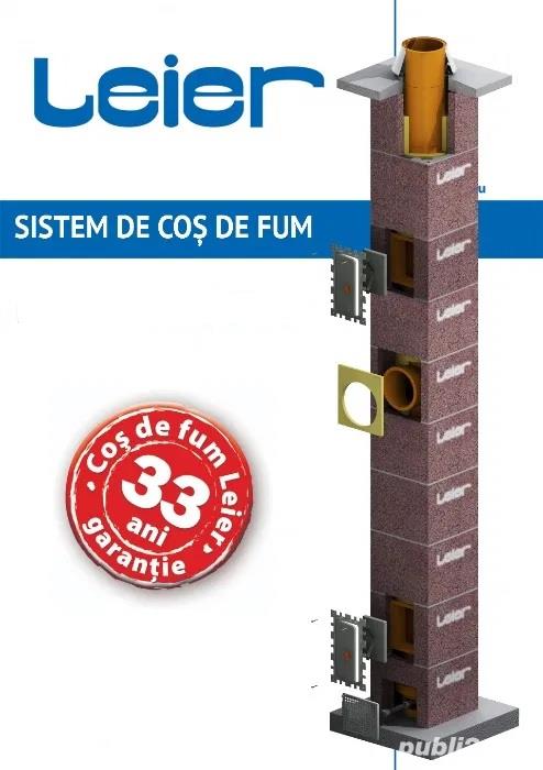 Cos de fum ceramic Leier LSK 200 x 7 m - distribuitor si montaj autorizat