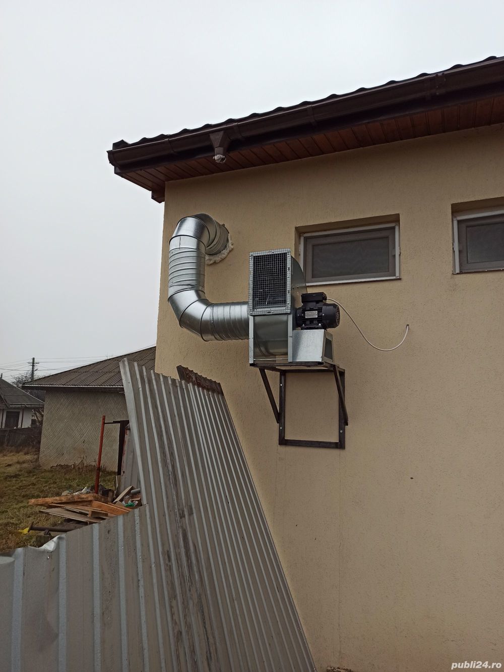Ventilator extern pentru hota profesionala 5000 mc/h - motor exhaustare HoReCa