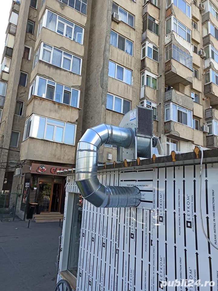 Ventilator extern pentru hota profesionala 5000 mc/h - motor exhaustare HoReCa - Imagine 2