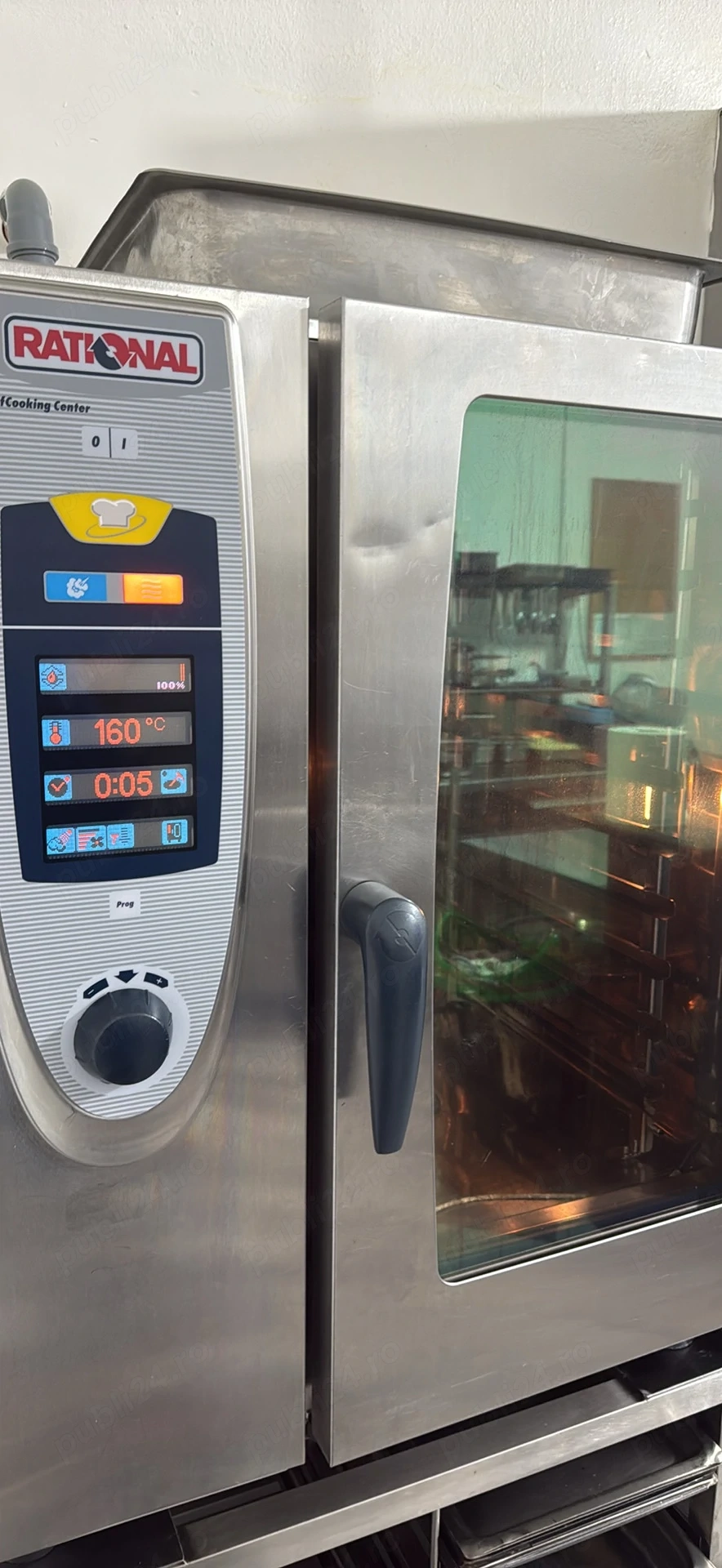 Cuptor Rational SCC electric 10 tavi GN 1/1 cu autospalare