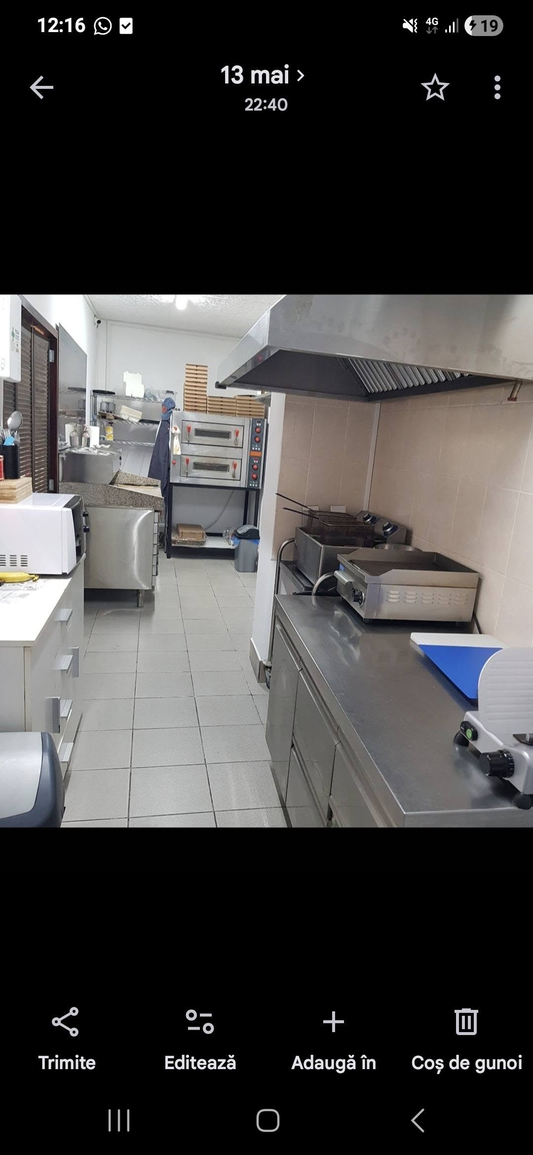 Cuptor profesional de pizza electric cu 2 camere - ideal pentru pizzerii