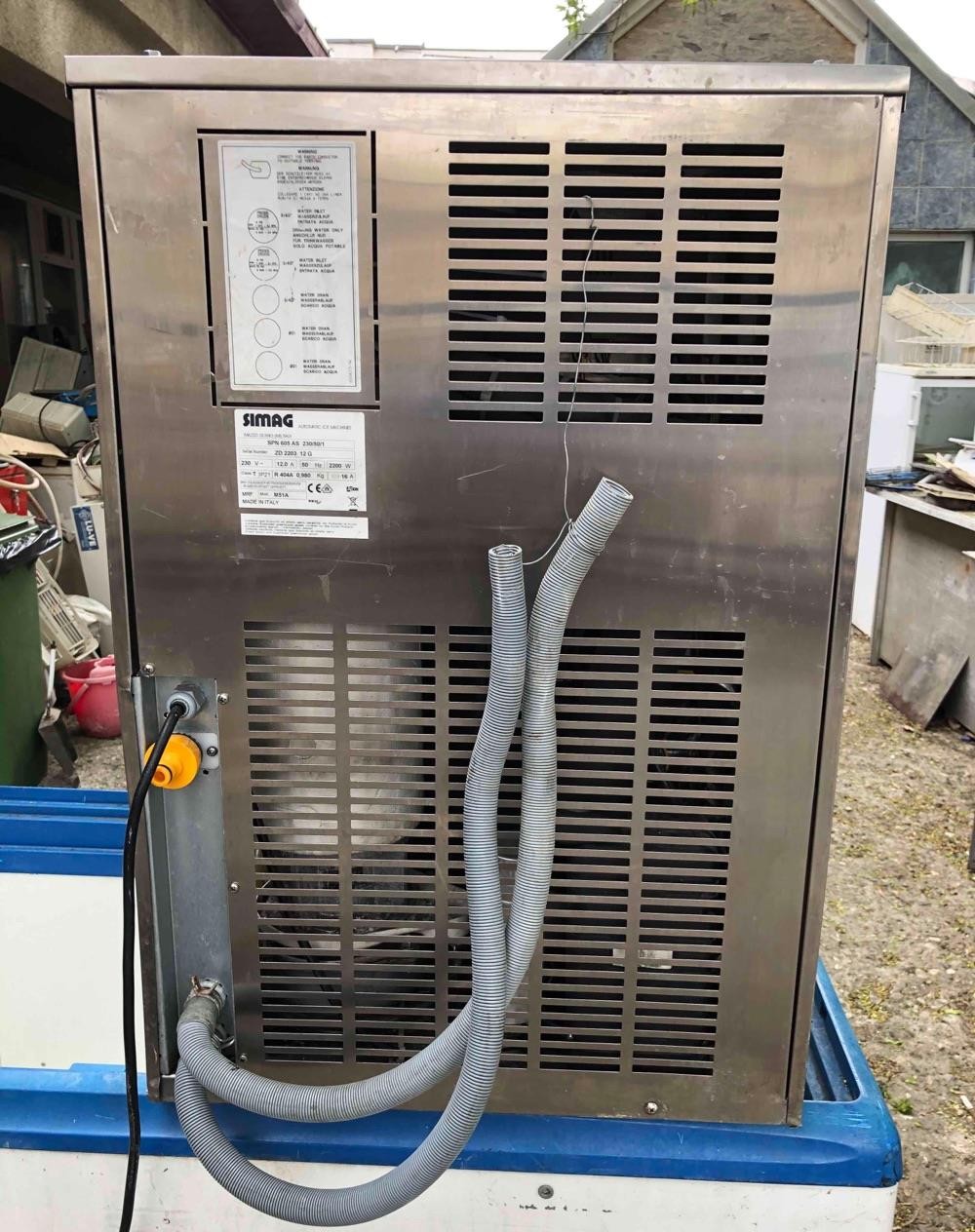 Masina de Fabricat Gheata Scotsman 600 kg/24h Profesionala | Pentru Pescarii, Restaurante si HoReCa - Imagine 2