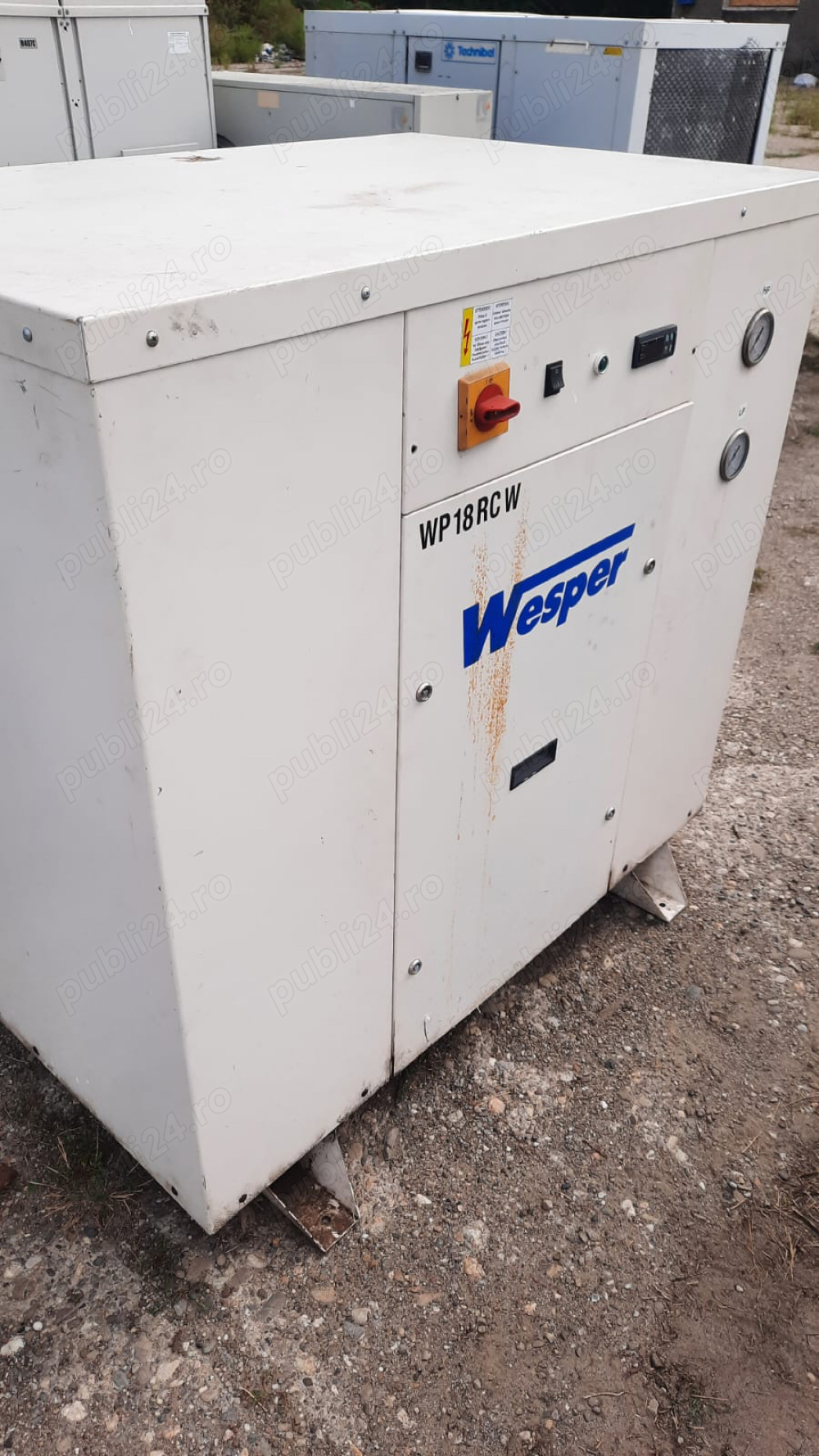 Chiller Profesional 23.5 kW pe Freon R407C | Echipament de Racire pentru HoReCa si Industrie - Imagine 2