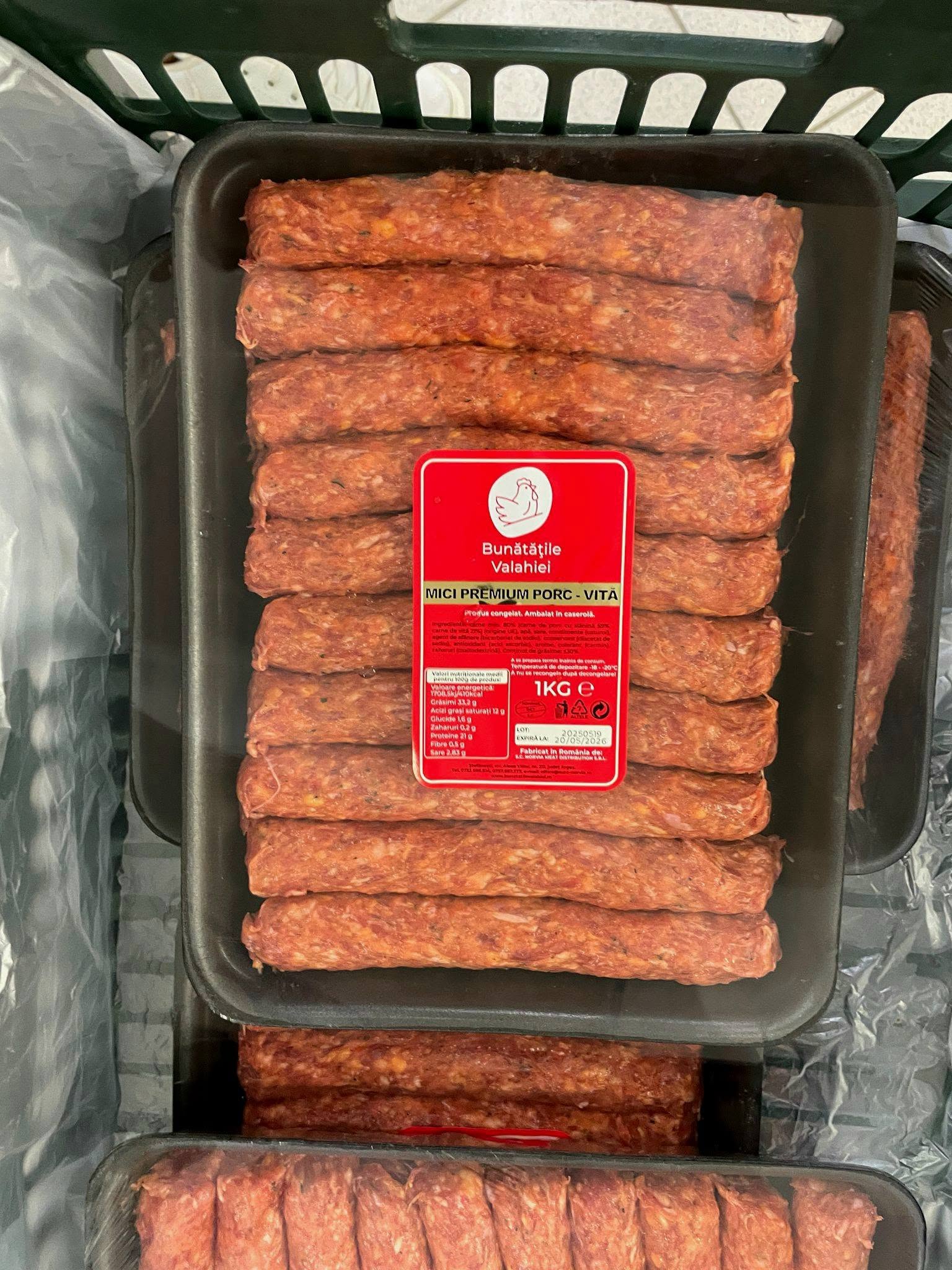 Mici Vita-Porc Profesionali pentru HoReCa | Producator Mici Premium pentru Restaurante, Terase si Catering
