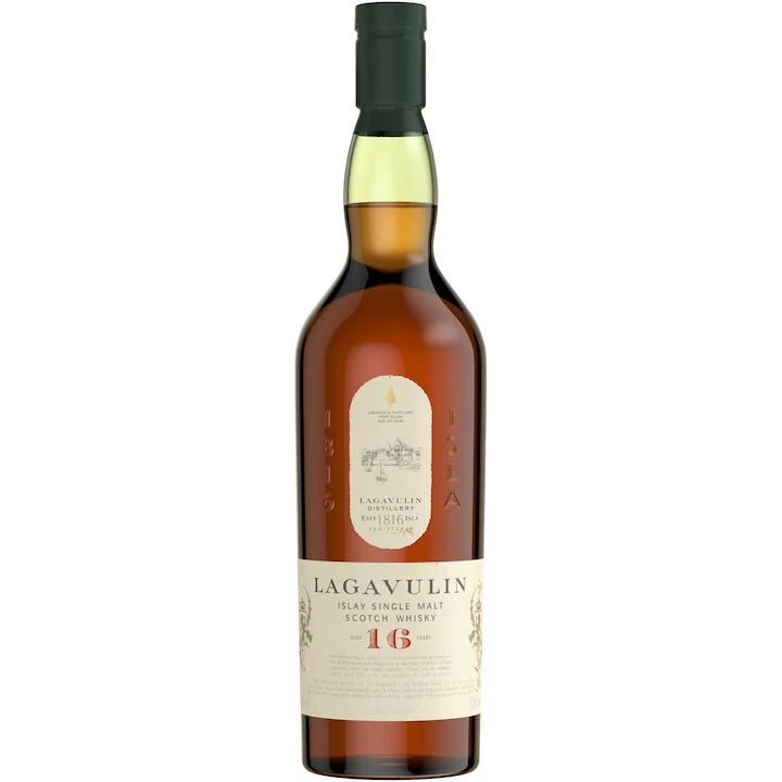 Lagavulin 16 Ani Single Malt Scotch Whisky Premium Islay Scoția 0.7L