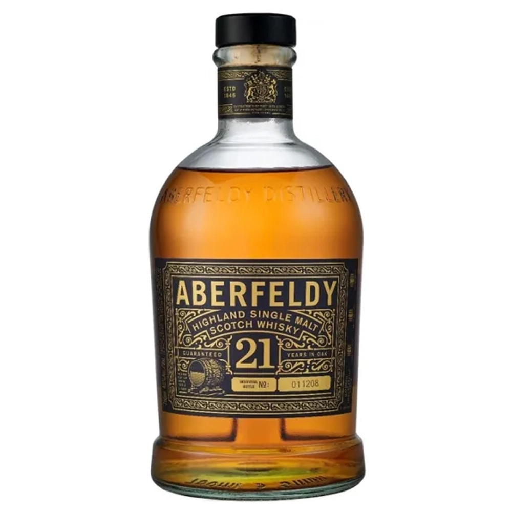 Aberfeldy 21 Ani Single Malt Scotch Whisky Highlands Premium Scoția 0.7L