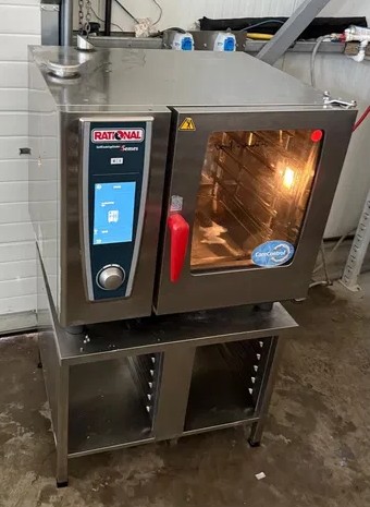 Cuptor Gastronomic RATIONAL WhiteEfficiency 61 – Electric – 6 Tăvi GN 1/1 | Autospălare | Stare excelentă - Imagine 3