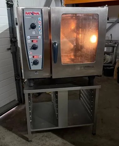 Cuptor Gastronomic RATIONAL CombiMaster Plus – Gaz – 6 Tăvi GN 1/1