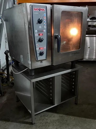Cuptor Gastronomic RATIONAL CombiMaster Plus – Gaz – 6 Tăvi GN 1/1 - Imagine 3
