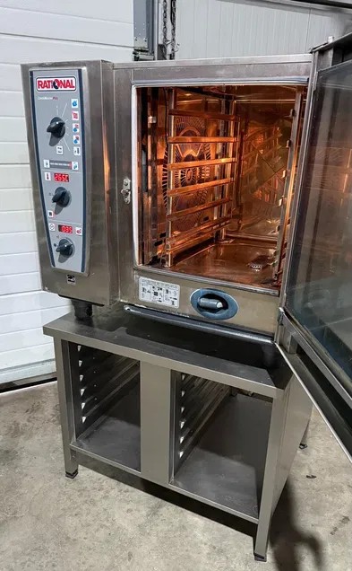 Cuptor Gastronomic RATIONAL CombiMaster Plus – Gaz – 6 Tăvi GN 1/1 - Imagine 6