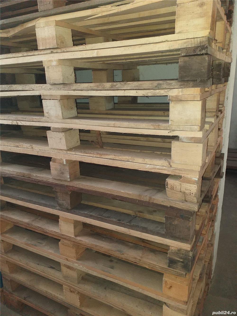 Paleți din lemn tip non-EURO 120×80 cm – Cu acte | Ideali pentru transport și depozitare