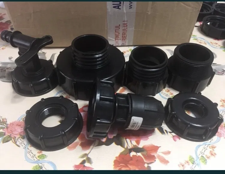 Adaptor pentru Bazin IBC 1000L cu Filet 1 Inch – Reducție pentru Robinet, Fitinguri și Politub - Imagine 2