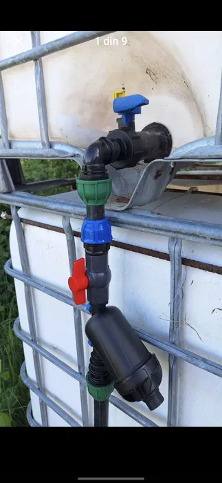 Reducție pentru Rezervor IBC 1000L 100 mm – Adaptor pentru Robinet, Filtru și Racorduri de Apă - Imagine 2