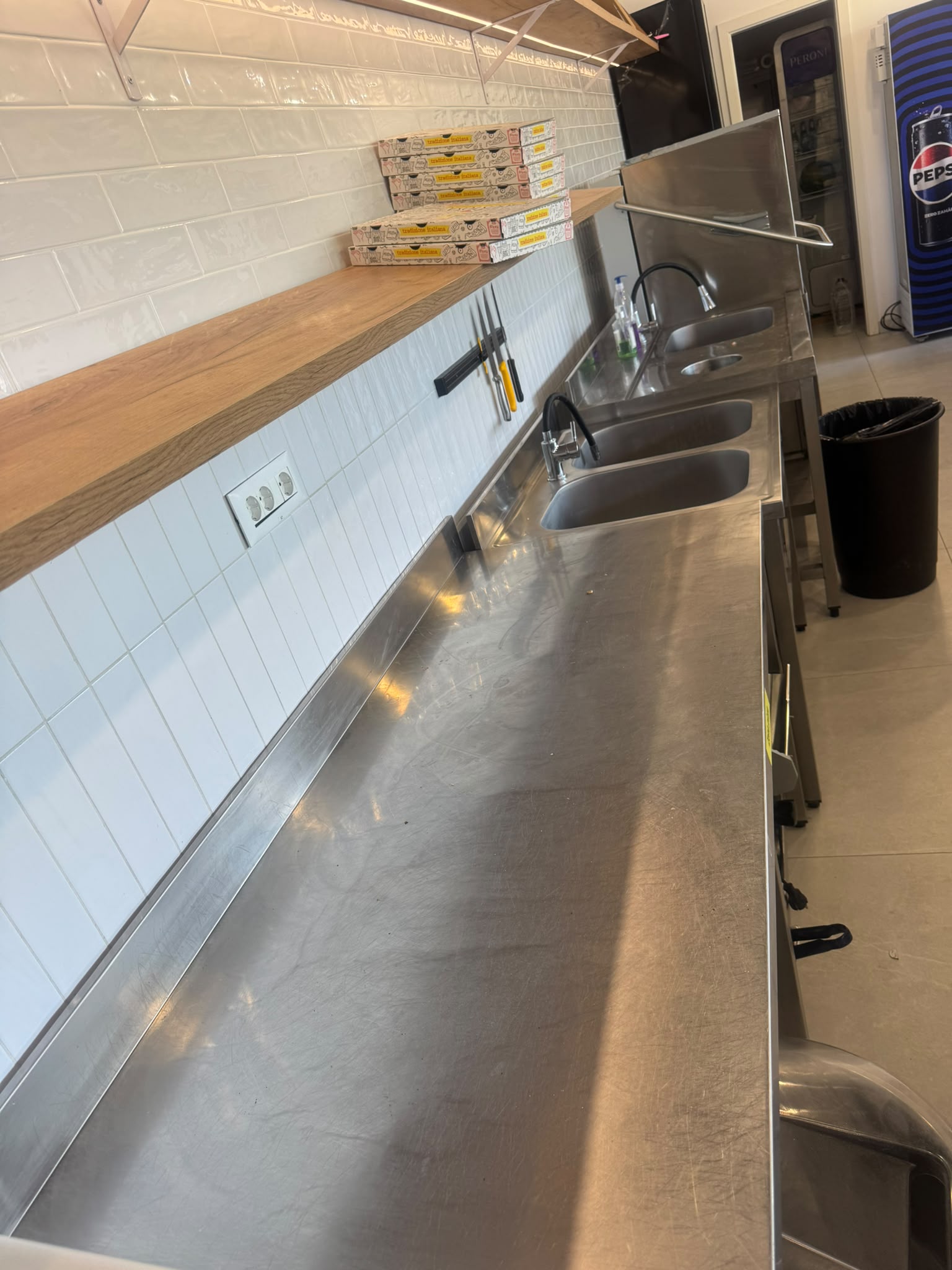 Mese Inox / Chiuveta inox/ Chiuveta dubla inox  HoReCa - Ca Noi