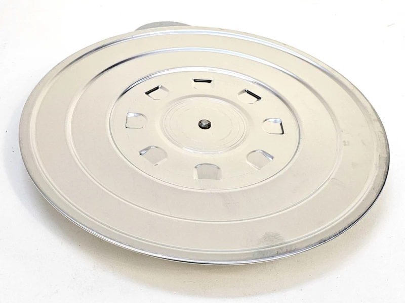Capac Aluminiu pentru Tigaie Paella Garcima 20 cm, Maner Plastic si Evacuare Abur - Imagine 3