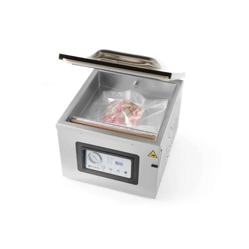 Pungi vacuum netede Hendi 150x250 mm pentru gătit Sous-Vide, 75 microni, set 100 bucăți – Pungi profesionale pentru vidat alimente - Imagine 4
