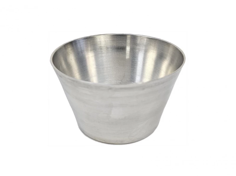 Sosiera aluminiu 9 cm Garcima pentru sosuri, desert, creme si servire HoReCa - Imagine 2